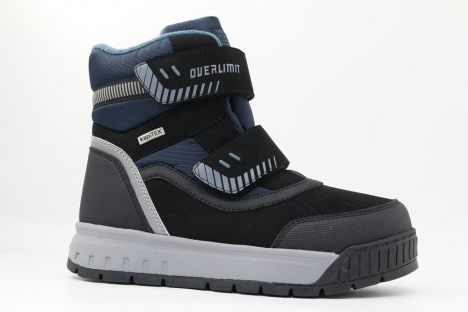 43539-2 Т.син 33-1,34-1,35-1,36-1,37-1 Kapika Ботинки Повсед Оксфорд Иск.мат, Мемб/нат.шерсть, ЭВА/ТЭП Зима Муж