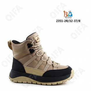 RC51_2351-2R Светло-коричневый 32-1,33-1,34-2,35-2,36-1,37-1 Boys and Girls Ботинки Повсед Оксфорд Иск.мат, Иск.мех, ТПР (TPR-Термопластичная резина)