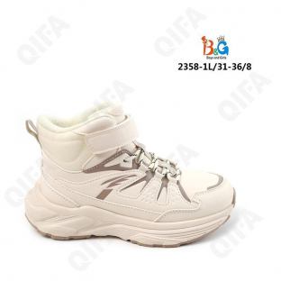 RC51_2358_M-1L Беж 31-1,32-1,33-2,34-2,35-1,36-1 Boys and Girls Ботинки Повсед Оксфорд Иск.мат, Нат.шерсть, ТПР (TPR-Термопластичная резина) Зима жен