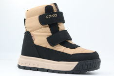 43542-2 Беж 33-1,34-1,35-1,36-1,37-1 Kapika Ботинки Повсед Дутики Иск.мат, Мемб/нат.шерсть, ЭВА/ТЭП Зима жен