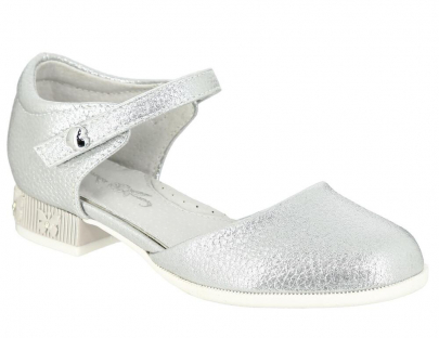 BLX_6292-1_silver 25-1,26-1,27-1,28-1,29-1,30-1 Kedberry Туфли Празд Босоножки Иск.мат, Кожподклад, ТЭП Лето жен