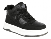 BMM_1023-01_black 35-1,36-1,37-1,38-1,39-1,40-1 Kedberry Ботинки Повсед Оксфорд Иск.мат, Байка/Флис, ПВХ В/О жен