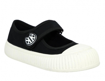 BUB_738-15_black 30-1,31-1,32-2,33-2,34-1,35-1 Kedberry Туфли Школа Mary Jane Текстиль, Текстиль, Резина Лето жен