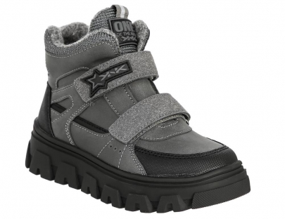 BUD_591-1_grey 27-1,28-1,29-1,30-1,31-1,32-1 Kedberry Ботинки Повсед Оксфорд Иск.мат, Байка/Флис, ТЭП В/О Муж