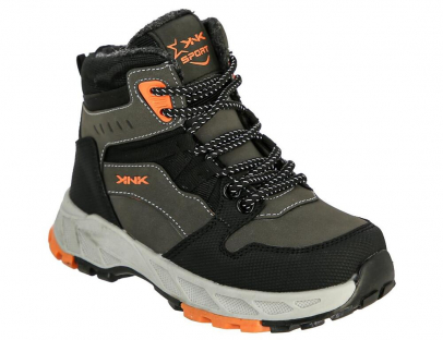 DDN_825252_grey 27-1,28-1,29-1,30-1,31-1,32-1 Kedberry Ботинки Повсед Оксфорд Иск.мат, Байка/Флис, ТЭП В/О Муж