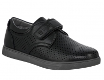 DIQ_799-70_black 30-1,31-1,32-1,33-1,34-1,35-1 Kedberry П/ботинки Школа Дерби Иск.мат, Кожподклад, Резина Лето Муж