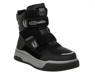 DNN_825455_black 32-1,33-1,34-1,35-1,36-1,37-1 Kedberry Ботинки Повсед Оксфорд Иск.мат, Нат.шерсть, ТЭП Зима Муж