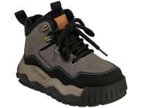 DQA_25-009_black-grey 28-1,29-1,30-1,31-1,32-1,33-1,34-1,35-1 Kedberry Ботинки Повсед Оксфорд Иск.мат, Нат.шерсть, ТЭП Зима Муж