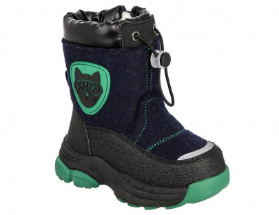 DQM_25-212_navy 22-1,23-1,24-1,25-1,26-1,27-1 Kedberry П/сапоги Повсед Валенки Войлок, Нат.шерсть, ТЭП Зима Муж