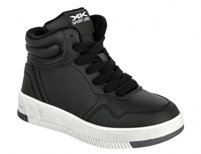 EQU_251090_black 28-1,29-1,30-1,31-1,32-1,33-1,34-1,35-1 Kedberry Ботинки Повсед Оксфорд Иск.мат, Байка/Флис, ТЭП В/О Муж