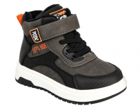 FAG_25-263_grey-black 23-2,24-2,25-2,26-2,27-2 Kedberry Ботинки Повсед Оксфорд Иск.мат, Байка/Флис, ТЭП В/О Муж