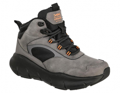 FNP_24509_grey 38-1,39-1,40-1,41-1,42-1,43-1 Kedberry Ботинки Актив.отдых Оксфорд Иск.мат, Байка/Флис, ЭВА/ТЭП В/О Муж
