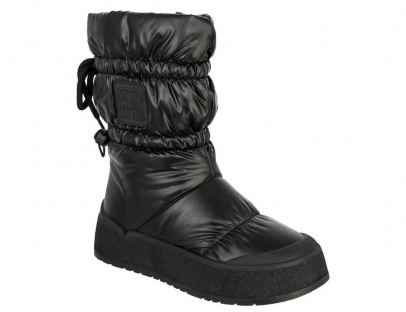 HZN_6268-4_black 33-1,34-1,35-1,36-1,37-1,38-1 Kedberry П/сапоги Повсед Дутики Иск.мат, Нат.шерсть, ТЭП Зима жен