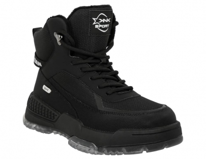 HZP_6265-9_black 34-1,35-1,36-1,37-1,38-1,39-1 Kedberry Ботинки Повсед Оксфорд Иск.мат, Нат.шерсть, ТЭП Зима Муж