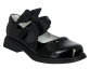 IZY_1024-252_black 30-2,31-2,32-2,33-2,34-2 Kedberry Туфли Школа Mary Jane Иск.мат, Кожподклад, ПВХ Лето жен