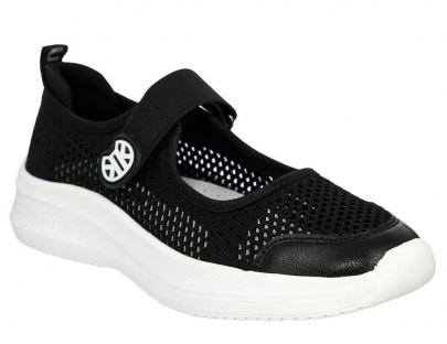 LCW_25-17_black 30-1,31-1,32-1,33-1,34-1,35-1,36-1,37-1 Kedberry Туфли Школа Mary Jane Текстиль, Текстиль, ЭВА Лето жен