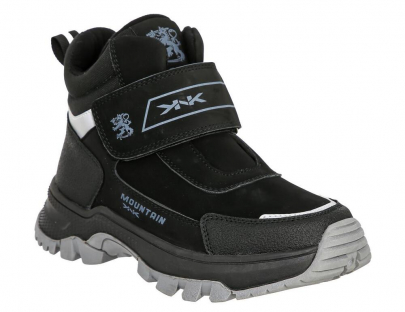 MHO_250106_black 27-1,28-1,29-1,30-1,31-1,32-1 Kedberry Ботинки Повсед Оксфорд Иск.мат, Байка/Флис, ТЭП В/О Муж