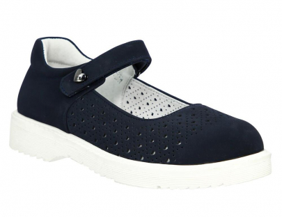 LTH_25-16_navy 30-1,31-1,32-1,33-1,34-1,35-1 Kedberry Туфли Школа Mary Jane Иск.мат, Кожподклад, ТЭП Лето жен