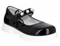MRY_2815-2_black_L 28-1,29-1,30-1,31-1,32-1,33-1 Kedberry Туфли Школа Mary Jane Иск.мат, Кожподклад, ПУ Лето жен