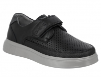 NDI_912-1_black 31-1,32-1,33-1,34-1,35-1,36-1 Kedberry П/ботинки Школа Дерби Иск.мат, Кожподклад, ПУ Лето Муж