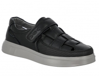 NDI_912-2_black 31-1,32-1,33-1,34-1,35-1,36-1 Kedberry П/ботинки Школа Сандалеты Иск.мат, Кожподклад, ПУ Лето Муж