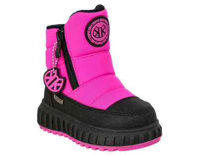 PUR_2931_fuxia 23-2,24-2,25-2,26-2,27-2 Kedberry П/сапоги Повсед Дутики Иск.мат, Мемб/нат.шерсть, ТЭП Зима жен