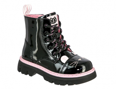 RYO_23879_black 23-1,24-1,25-1,26-1,27-1,28-1,29-1,30-1 Kedberry Ботинки Повсед Дерби Иск.мат, Байка/Флис, ТЭП В/О жен