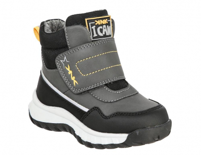 SYE_1024-015_grey 22-2,23-2,24-2,25-2,26-2 Kedberry Ботинки Повсед Оксфорд Иск.мат, Байка/Флис, ТЭП В/О Муж