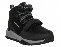 SYL_24241-1_black 28-1,29-1,30-2,31-2,32-1,33-1 Kedberry Ботинки Повсед Дерби Иск.мат, Байка/Флис, ТЭП В/О Муж