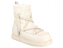 TEO_810_beige 33-1,34-1,35-1,36-1,37-1,38-1 Kedberry П/сапоги Повсед Веллингтон Иск.мат, Нат.шерсть, ТЭП Зима жен