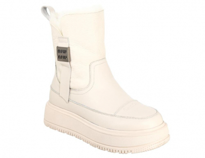 TEP_810_beige 33-1,34-1,35-1,36-1,37-1,38-1 Kedberry П/сапоги Повсед Веллингтон Нат.кожа, Нат.шерсть, ТЭП Зима жен