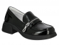 TWE_502-02_black 33-1,34-1,35-1,36-1,37-1,38-1 Kedberry Туфли Школа Лоферы Иск.мат, Кожподклад, ТЭП Лето жен