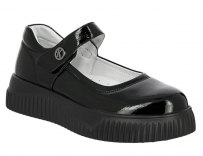 TWH_508-779_black 33-1,34-1,35-1,36-1,37-1,38-1 Kedberry Туфли Школа Mary Jane Иск.мат, Кожподклад, ПУ Лето жен