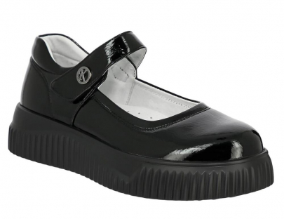 TWH_508-779_black 33-1,34-1,35-1,36-1,37-1,38-1 Kedberry Туфли Школа Mary Jane Иск.мат, Кожподклад, ПУ Лето жен