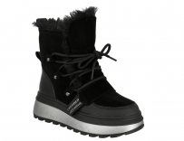 TWI_511-66_black 33-1,34-1,35-1,36-1,37-1,38-1 Kedberry П/сапоги Повсед Веллингтон Иск.мат, Нат.шерсть, ТЭП Зима жен