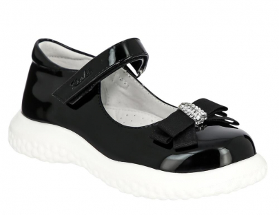 YLB_20286-1_black 29-2,30-2,31-2,32-2 Kedberry Туфли Школа Mary Jane Иск.мат, Кожподклад, ПУ Лето жен