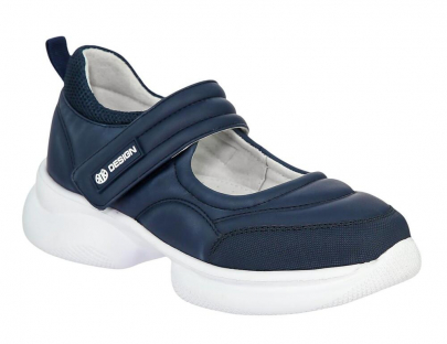 YLE_20832-17_navy 30-1,31-1,32-1,33-1,34-1,35-1 Kedberry Туфли Школа Mary Jane Иск.мат, Кожподклад, ПУ Лето жен