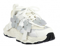 AOW_24710_silver 26-1,27-1,28-1,29-1,30-1,31-1 Kenka П/ботинки Актив.отдых Кроссовки Иск.мат, Текстиль, ЭВА В/О жен