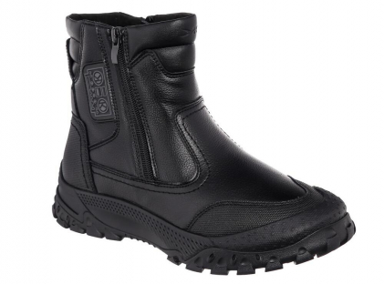 DIT_2311-7_black 38-2,39-2,40-2,41-2 Kenka Ботинки Повсед Веллингтон Иск.мат, Нат.шерсть, Резина Зима Муж