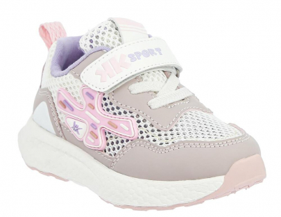 DLE_244063_pink 23-1,24-1,25-1,26-1,27-1,28-1 Kenka П/ботинки Актив.отдых Кроссовки Иск.мат, Текстиль, ЭВА/ТЭП Лето жен