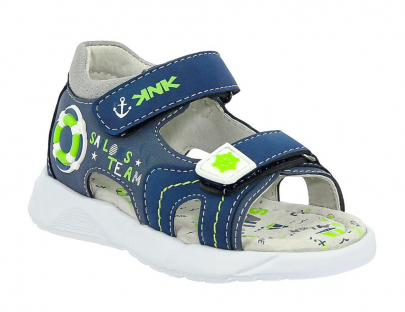 FAP_2804_blue 21-1,22-1,23-1,24-1,25-1,26-1 Kenka Туфли Повсед Сандалеты Иск.мат, Кожподклад, ЭВА Лето Муж