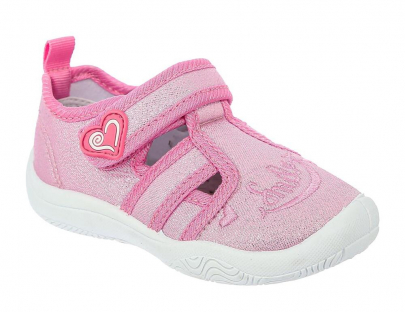 FIN_19181_pink 22-1,23-1,24-1,25-1,26-1,27-1 Kenka П/ботинки Повсед Сандалеты Текстиль, Текстиль, ПВХ Лето жен