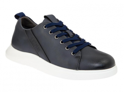 GJO_9291_navy 37-1,38-1,39-1,40-1,41-1,42-1 Kenka П/ботинки Школа Дерби Иск.мат, Текстиль, ПУ В/О Муж