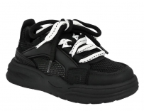 GKG_21-007_black 32-1,33-1,34-1,35-1,36-1,37-1 Kenka П/ботинки Актив.отдых Кроссовки Иск.мат, Текстиль, ЭВА В/О жен