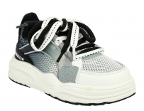 GKG_21-007_white-black 32-1,33-1,34-1,35-1,36-1,37-1 Kenka П/ботинки Актив.отдых Кроссовки Иск.мат, Текстиль, ЭВА В/О жен