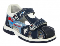 HEF_24-10_navy-blue 23-1,24-1,25-1,26-1,27-1,28-1 Kenka П/ботинки Повсед Сандалеты Иск.мат, Кожподклад, ТЭП Лето Муж