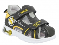 JHP_2501_grey 21-1,22-1,23-1,24-1,25-1,26-1 Kenka П/ботинки Повсед Сандалеты Иск.мат, Кожподклад, ЭВА Лето Муж