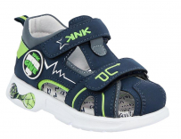 JHP_2501_navy-salad 21-1,22-1,23-1,24-1,25-1,26-1 Kenka П/ботинки Повсед Сандалеты Иск.мат, Кожподклад, ЭВА Лето Муж