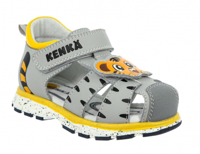 IUR_715-3_grey 21-1,22-1,23-1,24-1,25-1,26-1 Kenka П/ботинки Повсед Сандалеты Иск.мат, Кожподклад, ТЭП Лето Муж