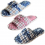 HL8131 микс розовый,голубой,синий 36-3,37-3,38-6,39-6,40-3,41-3 Tingo Туфли Дом Тапочки Текстиль, Текстиль, ЭВА Лето жен